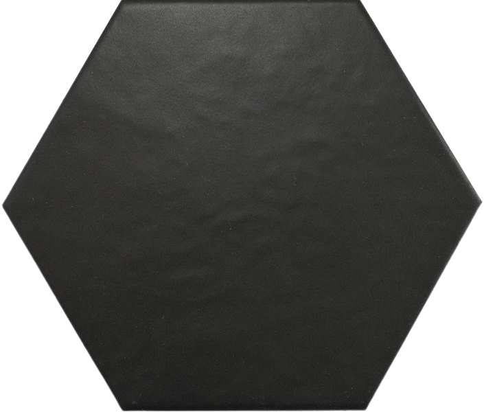  EQUIPE HEXATILE Negro Mate (17,5x20), (35 db/doboz = 1 m2)