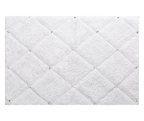 Fürdőszoba szőnyeg Eurofirany, Chic, pamut, 60x90 cm, fehér - Vivre
