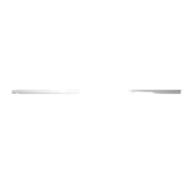 TUBADZIN STEEL L25 - listello (ezüst, 2x89,8cm)