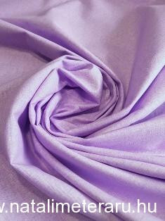 Melánzs világos lila pamut perkál-finom pamutvászon - Natali