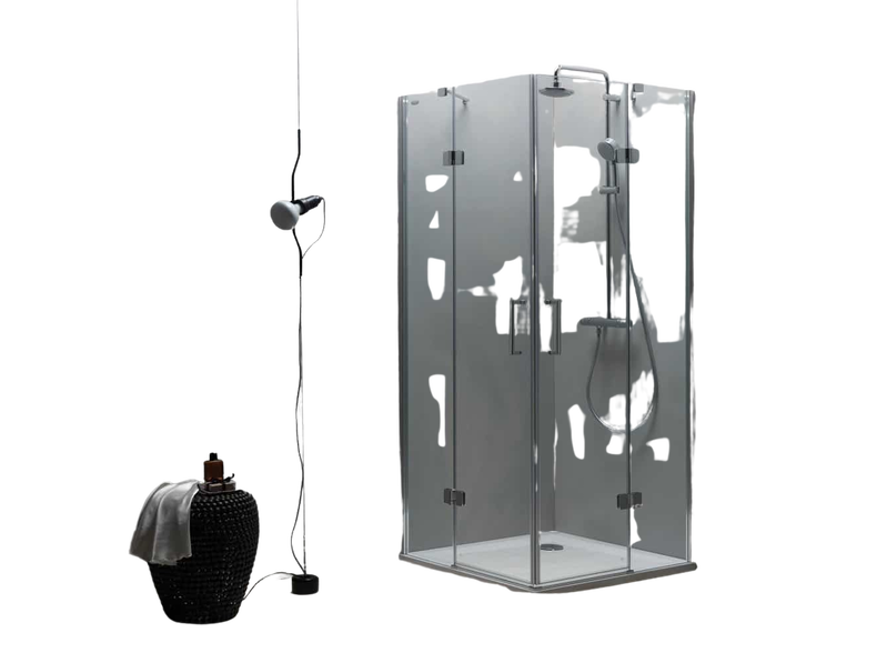 ATLAS TKK szölgetes, nyíló ajtajú sarokbelépős zuhanykabin - Kolpa San Kft. | Szaniterek | Fürdőszobák