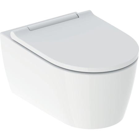 Geberit ONE fali WC, mélyöblítésű, zárt forma, TurboFlush, WC-ülőkével