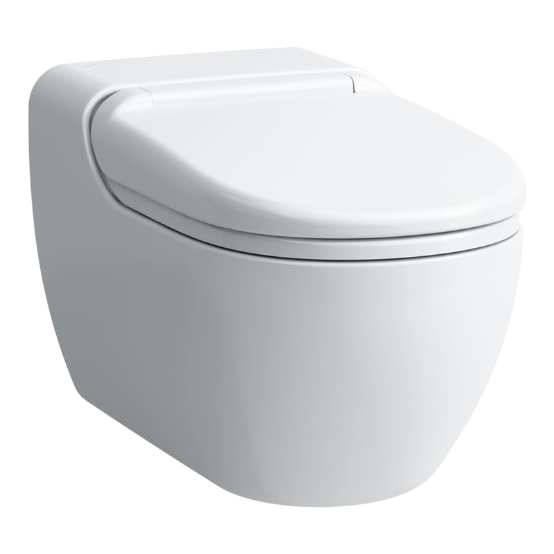 Shower toilet wall-hung WC with remote control, with or without lateral holes, 220V, G1/2", with plug for CHINA