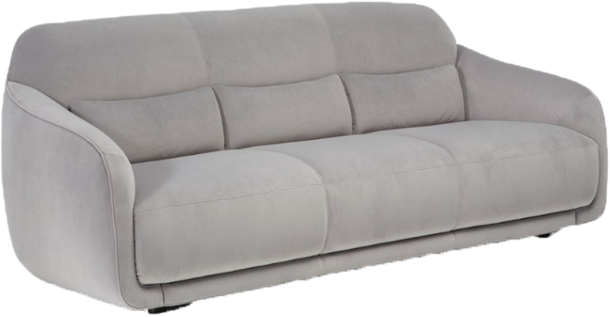 Natuzzi Italia - Parigi Sofa light grey