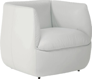 Natuzzi Italia Armchair - Wally White