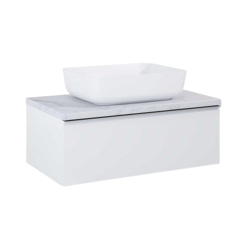 AREZZO design CALACATTA márvány mosdópult (70/49... -  Fürdőszoba kompromisszumok nélkül