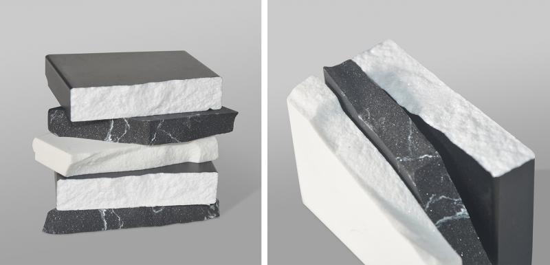 AREZZO design márványpult 60/46/1,5 matt fekete -... -  Fürdőszoba kompromisszumok nélkül