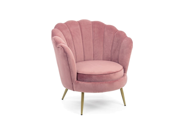 Antik rózsaszín fotel