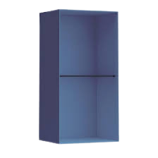 Laufen Palomba téglalap alakú fali rekesz polccal galamb kék színben H4071021802241 - Szaniter és konyha	