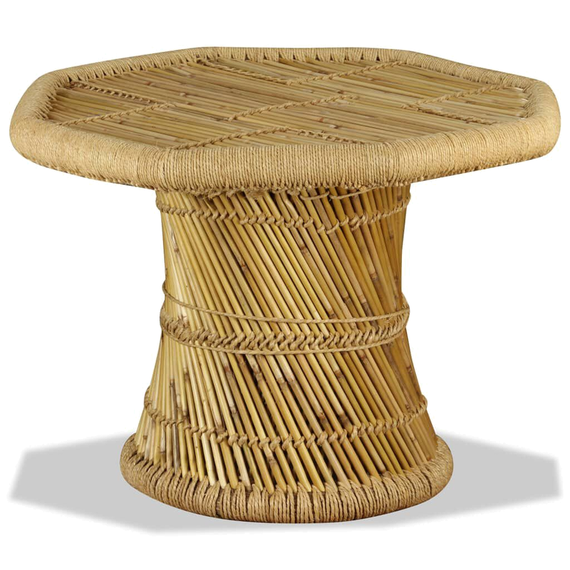 Bambusz dohányzóasztal