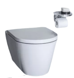 Laufen Kartell by Laufen perem nélküli fehér compact fali WC H8203330000001 