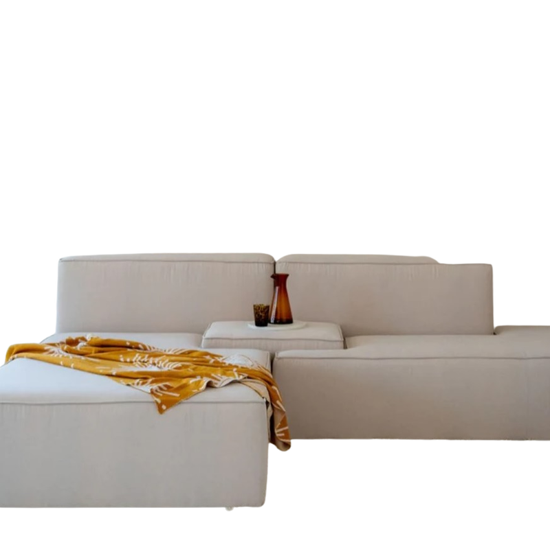 Green Sofa | Pyrus kanapé - Sarok összeállítás 5 elemes, prémium huzat
