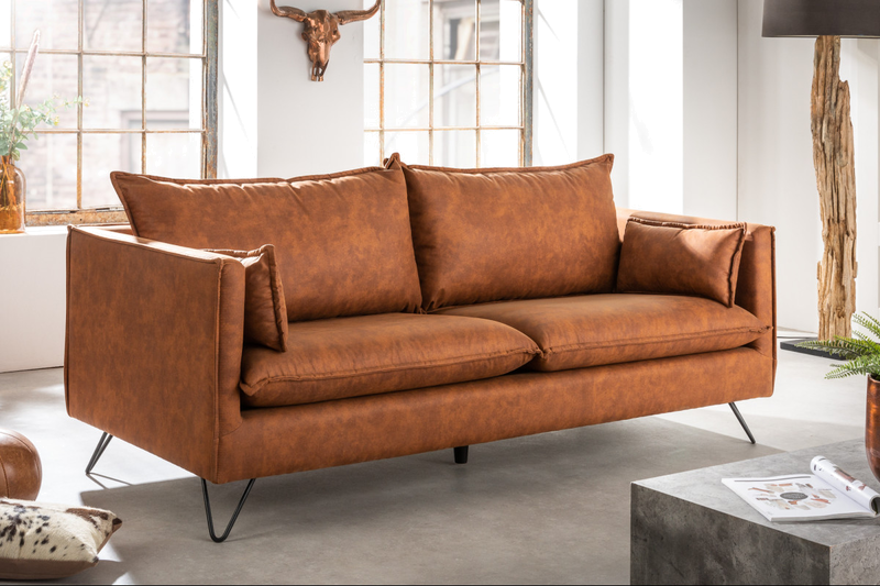 ROCCO exkluzív kanapé - 194cm - barna | Design kanapé | Modern kanapé