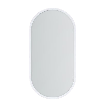 Boul tükör 120x60 fehér - Kolpa San Kft. | Szaniterek | Fürdőszobák